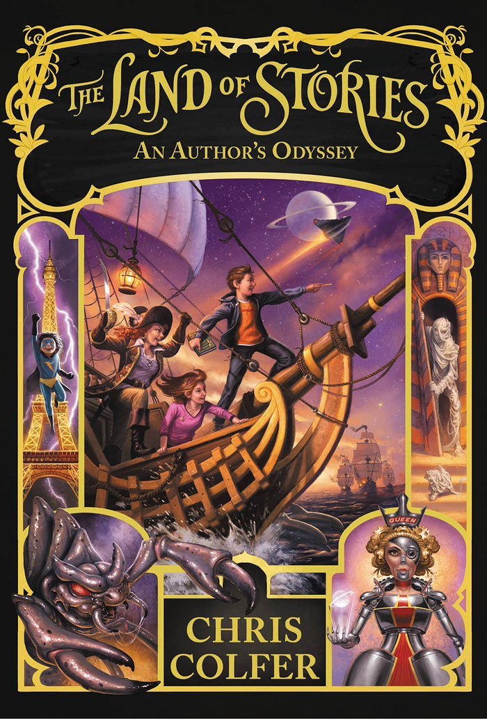 The Land of Stories: An Author's Odyssey by Chris Colfer - Hardcover cover