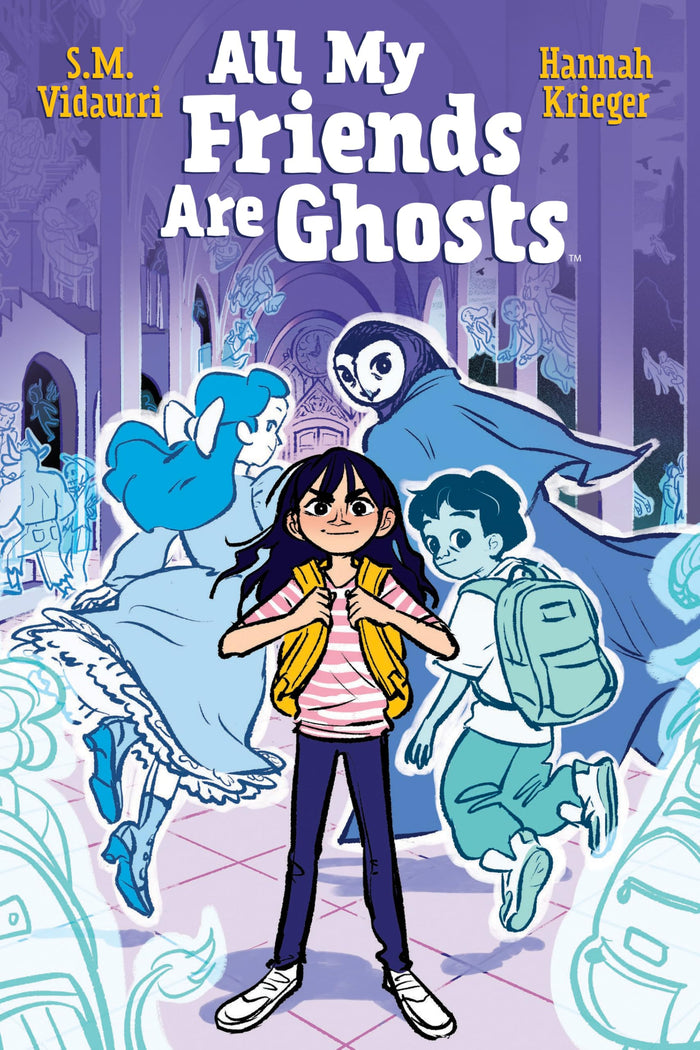 All My Friends Are Ghosts by S.M. Vidaurri - Paperback cover