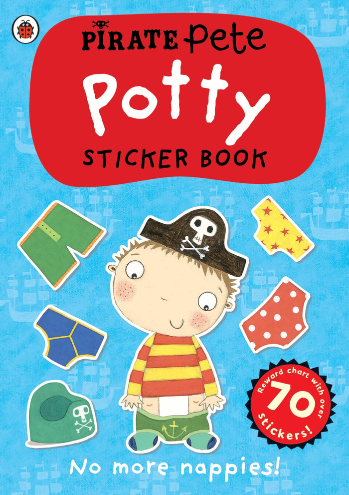 Pirate Pete's Potty Sticker Activity Book by Ladybird - Paperback cover