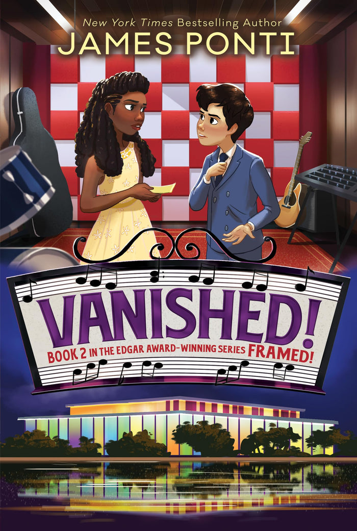 Vanished! (Framed!) by James Ponti - Paperback cover
