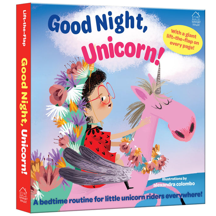 Good Night Unicorn - Lift the Flap by Wonder House Books - Novelty Book cover