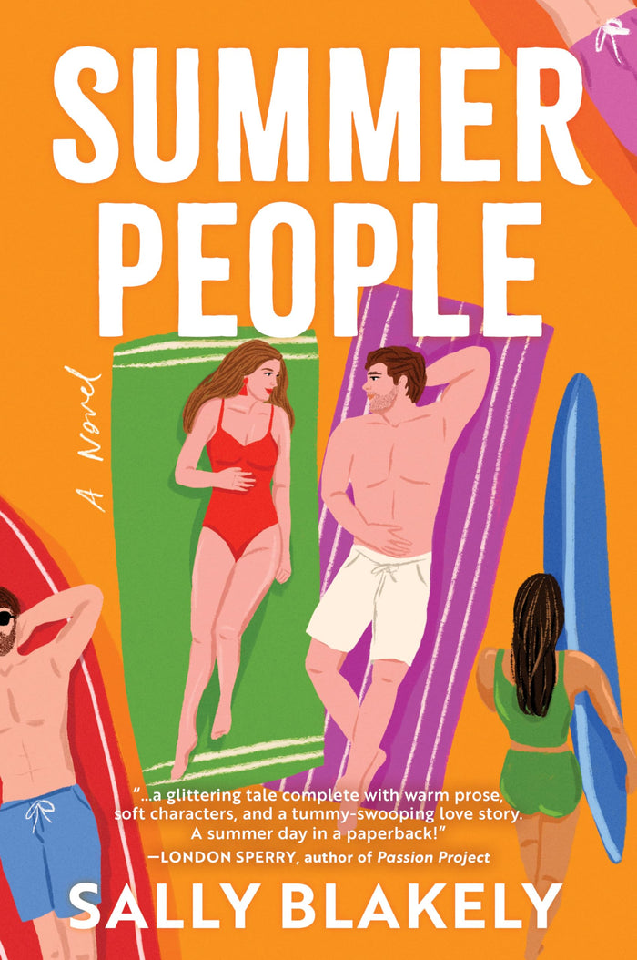 Summer People: A Novel by Sally Blakely - Paperback cover