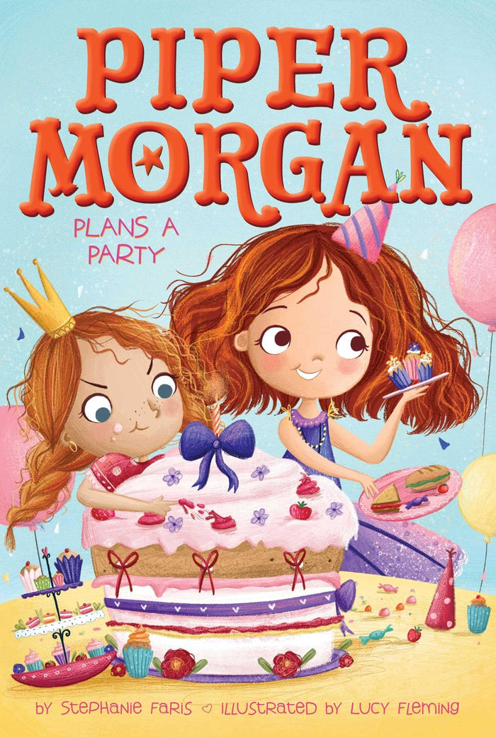 Piper Morgan Plans a Party by Stephanie Faris - Paperback cover