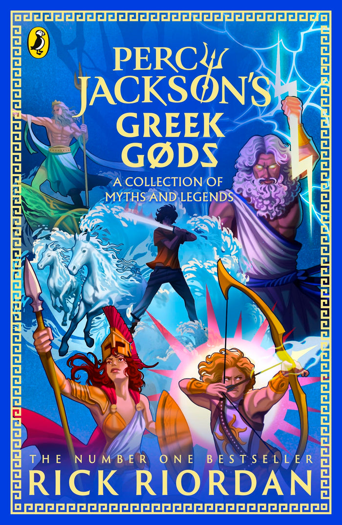 Percy Jackson and the Greek Gods (Percy Jackson's Greek Myths) by Rick Riordan - Paperback cover