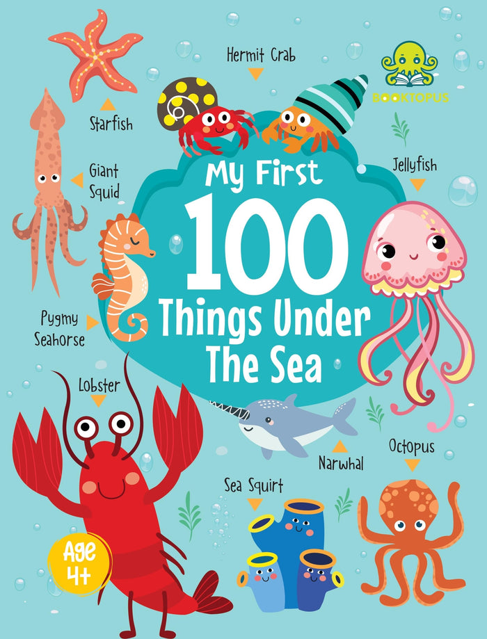 My First 100 Things Under the Sea: Mini Board Book (My First Mini Board Book) by Booktopus - Board Book cover