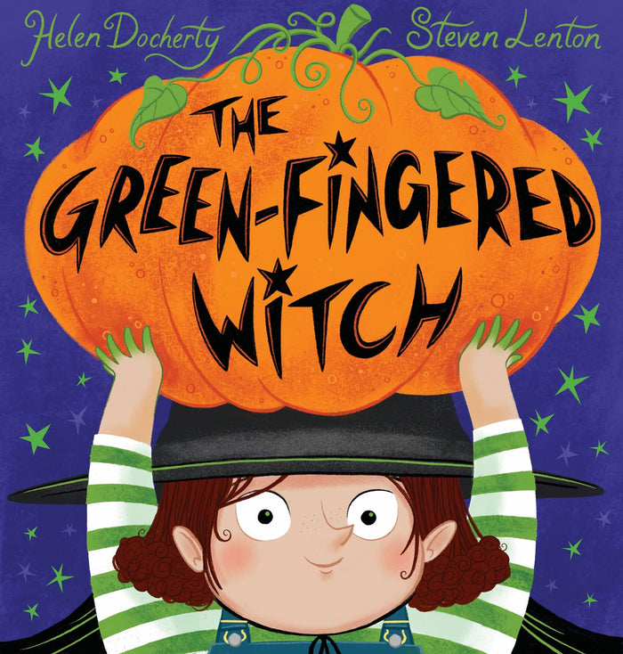 HARPERCOLLINSCHILDRENSBOOKS The Green-Fingered Witch. by Helen Docherty - Paperback cover