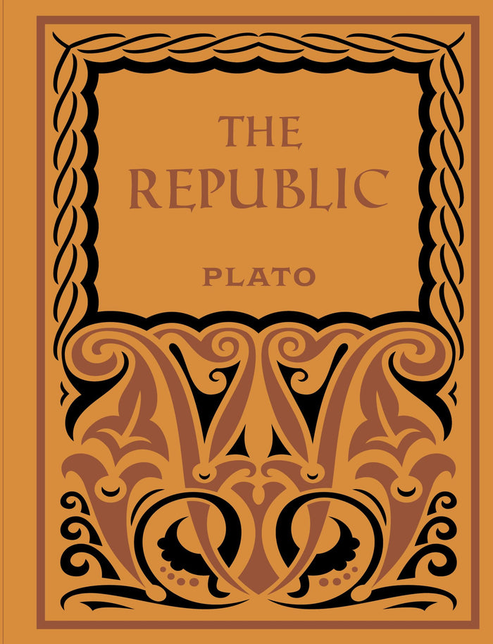 The Republic (Chartwell Deluxe Editions) by Plato - Hardcover cover