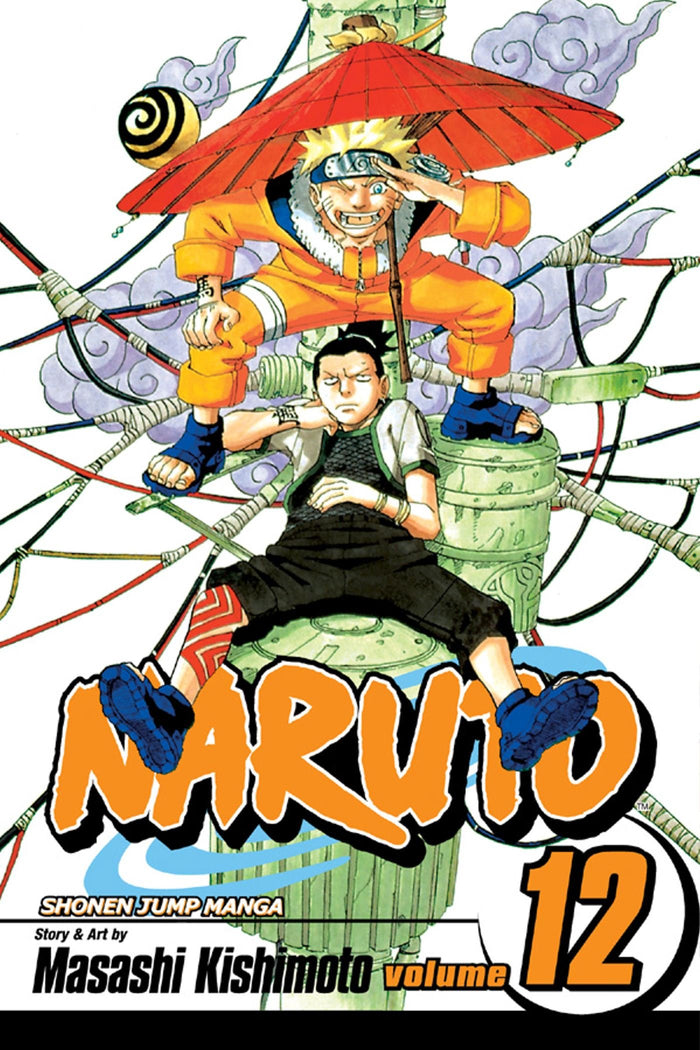 Naruto, Vol. 12: The Great Flight - Paperback cover