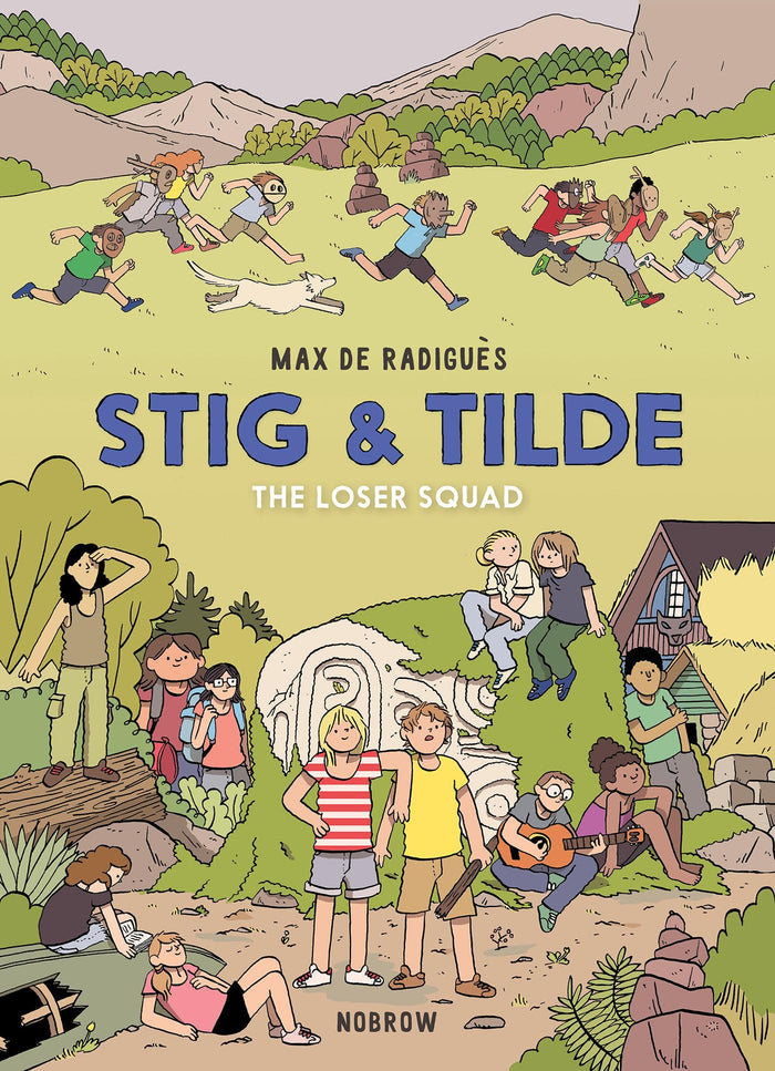 Stig & Tilde: The Loser Squad: Stig & Tilde 3 (Stig and Tilde) by Max de Radiguès - Paperback cover