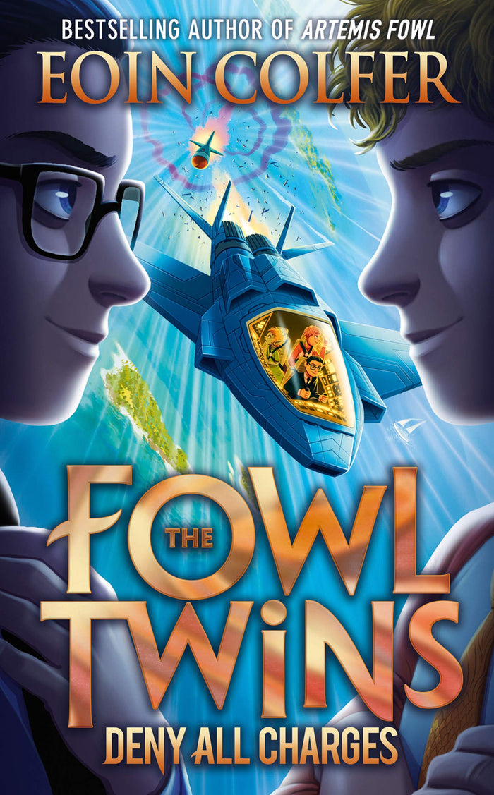 Deny all charges (the fowl twins 2) by Eoin Colfer - Paperback cover