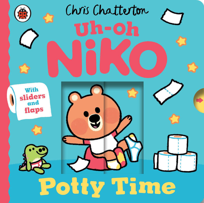 Uh-Oh, Niko: Potty Time by Chris Chatterton - Board Book cover