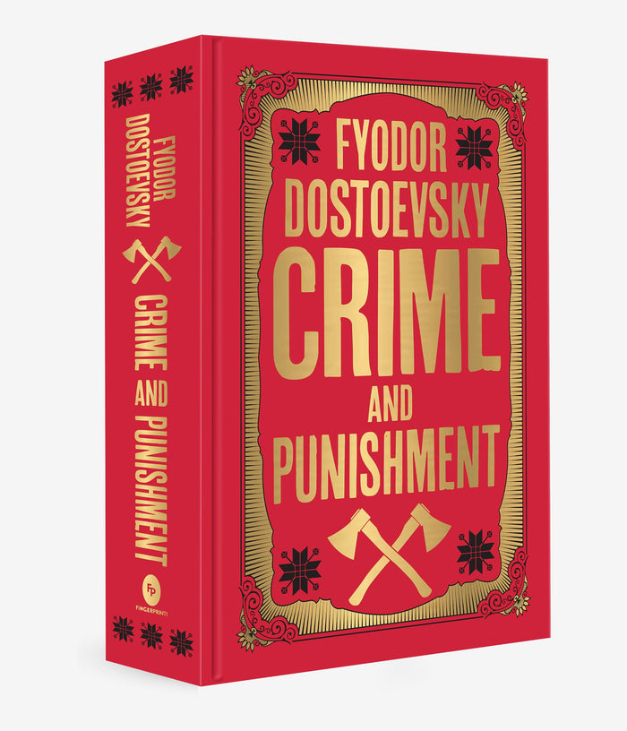 Crime and Punishment (Deluxe Hardbound Edition) by Fyodor Dostoevsky - Hardcover cover