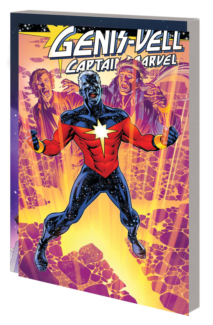 Genis-Vell: Captain Marvel by Peter David - Paperback cover