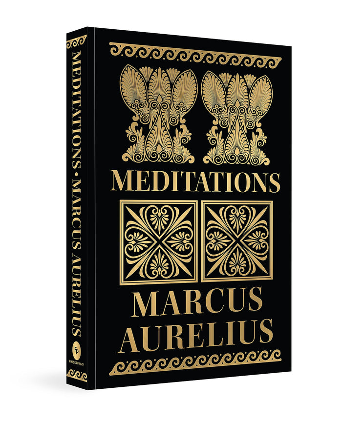 Meditations (Deluxe Hardbound Edition) by Aurelius Marcus - Hardcover cover