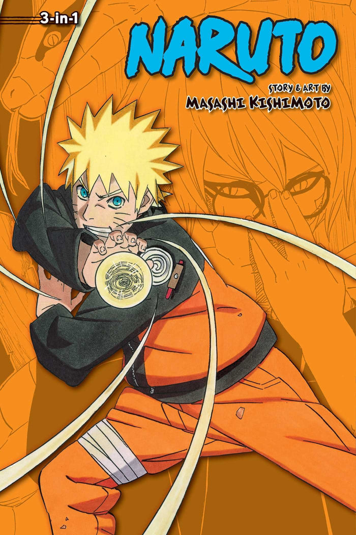 Naruto (3-in-1 Edition), Vol. 18: Includes vols. 52, 53 & 54 by Masashi Kishimoto - Paperback cover