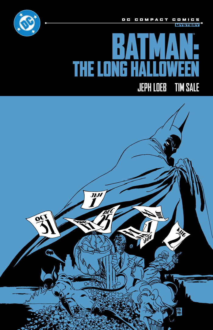 Batman: The Long Halloween: DC Compact Comics Edition by Jeph Loeb - Paperback cover