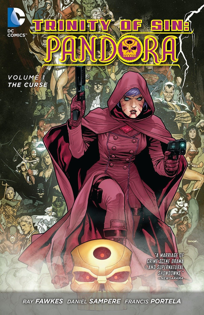 Trinity of Sin - Pandora Vol. 1: The Curse (The New 52) by Ray Fawkes - Paperback cover
