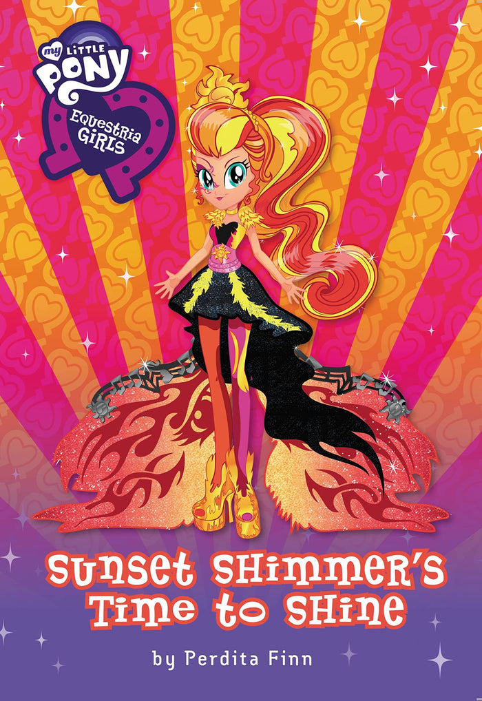 My Little Pony: Equestria Girls: Sunset Shimmer's Time to Shine by Perdita Finn - Hardcover cover