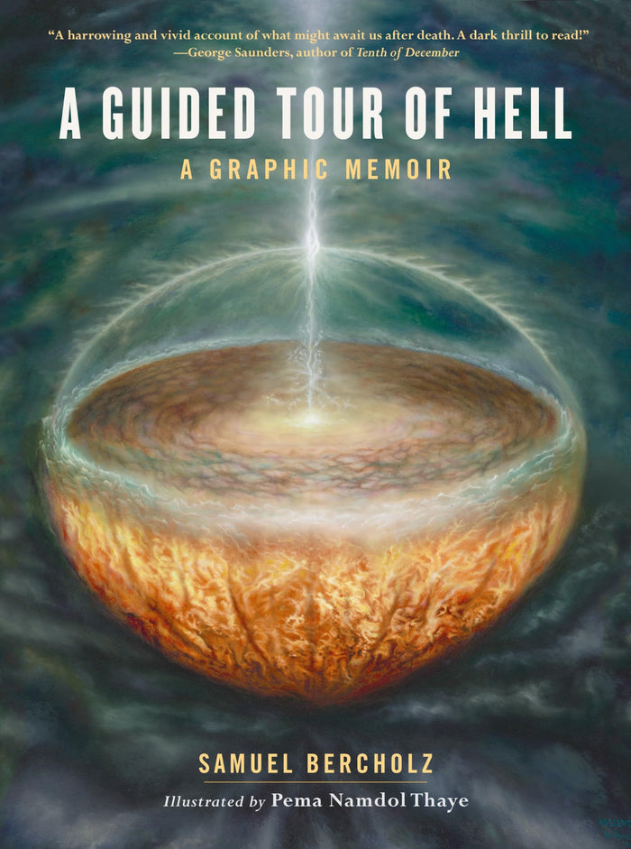 A Guided Tour of Hell: A Graphic Memoir by Samuel Bercholz - Hardcover cover