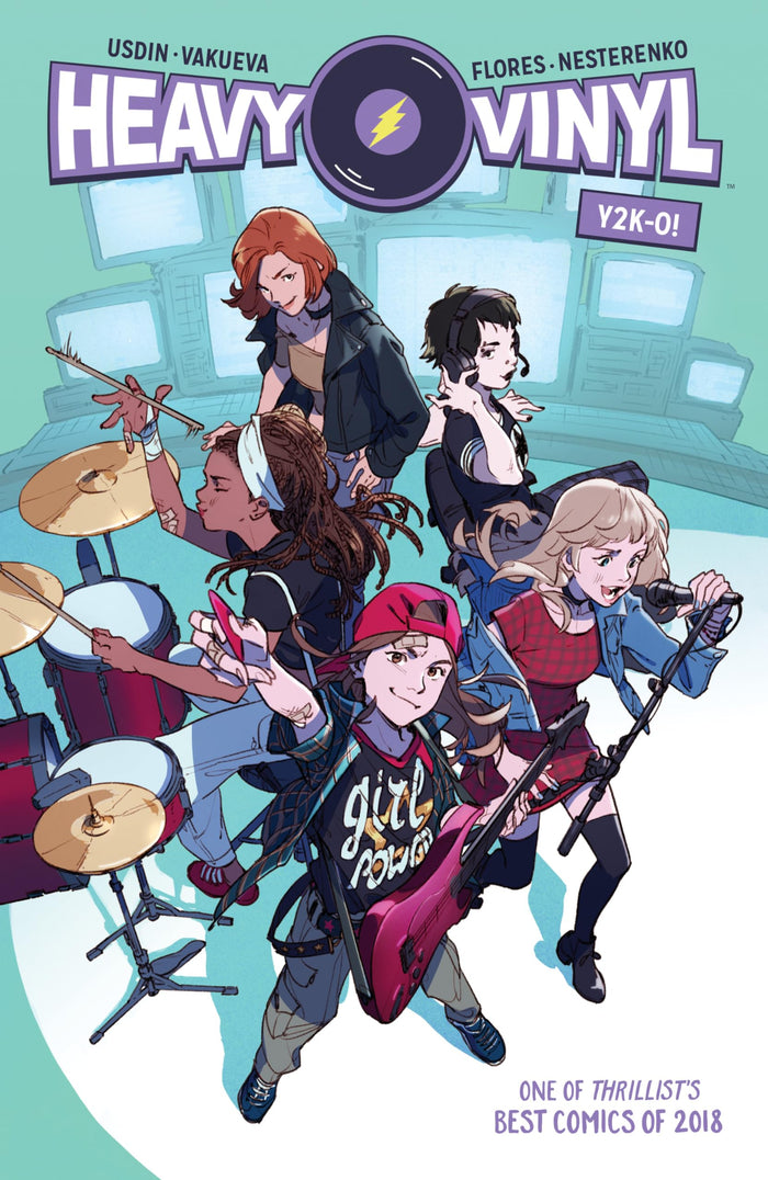Heavy Vinyl: Y2K-O! by Carly Usdin - Paperback cover