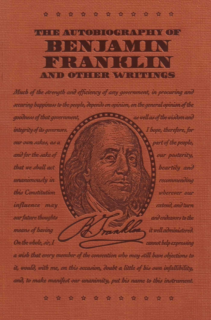 The Autobiography of Benjamin Franklin and Other Writings (Word Cloud Classics) by Benjamin Franklin - Paperback cover
