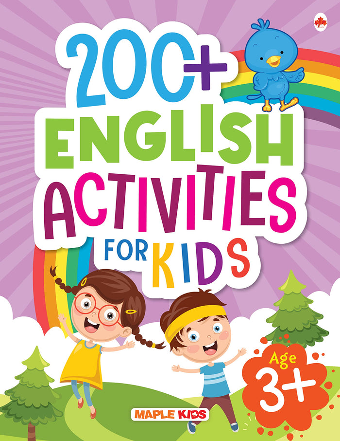 Activity Book for Kids - 200 English Activities for Age 3 by Maple Press - Paperback cover