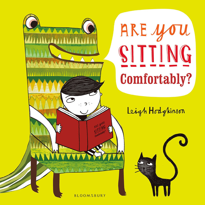 Front cover of the book 'Are You Sitting Comfortably' by Leigh Hodgkinson.