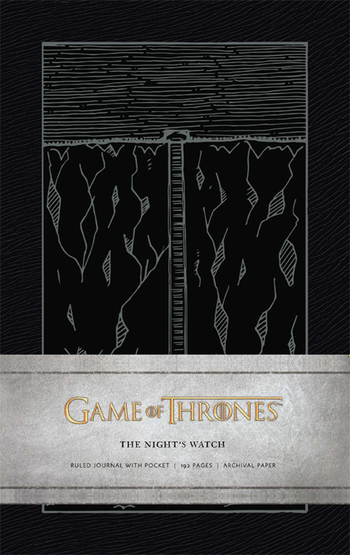 Game of Thrones: The Night's Watch Hardcover Ruled Journal by . HBO - Hardcover cover