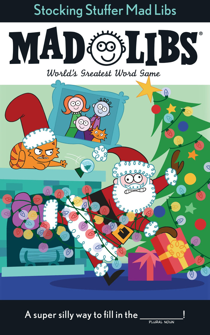 Stocking Stuffer Mad Libs: World's Greatest Word Game About Christmas by Leigh Olsen - Paperback cover