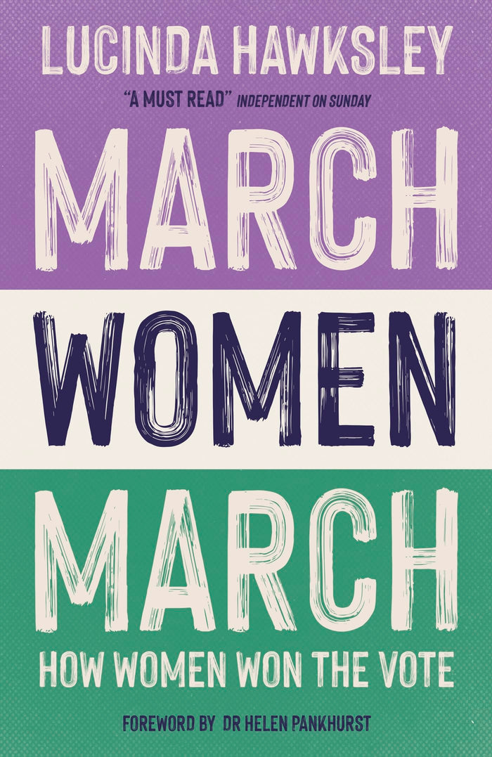 March Women March by Lucinda Hawksley - Paperback cover