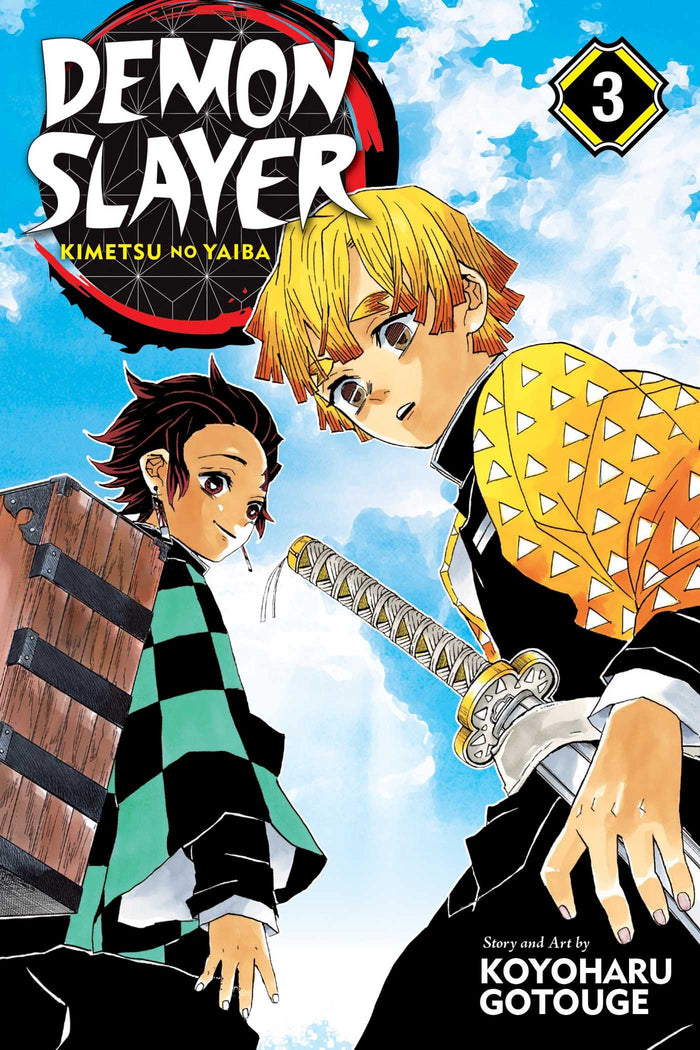 Demon Slayer: Kimetsu no Yaiba, Vol. 3 by Koyoharu Gotouge - Paperback cover