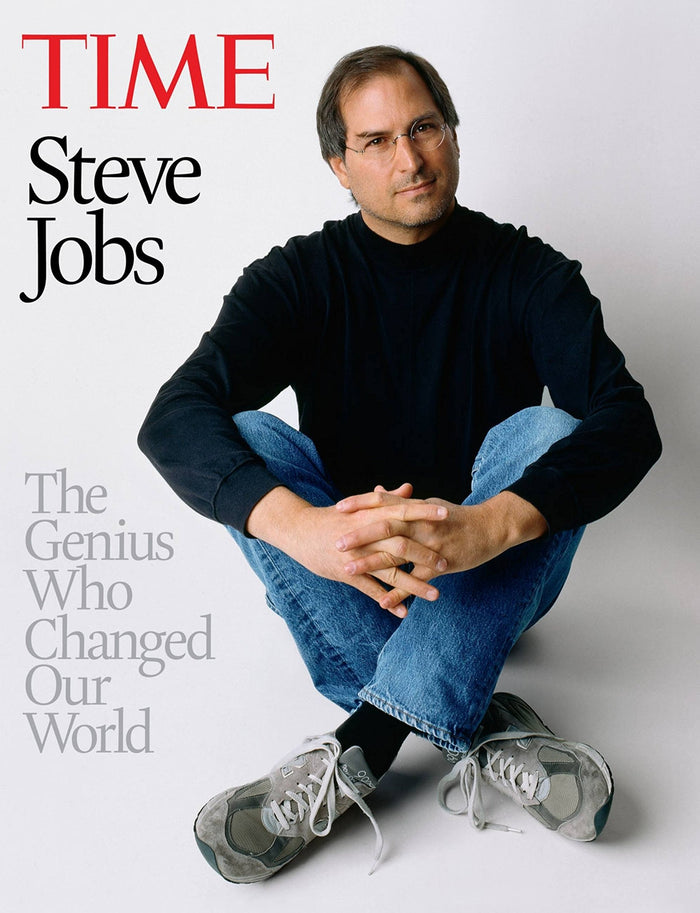Time Steve Jobs: The Genius Who Changed Our World by The Editors of TIME - Hardcover cover