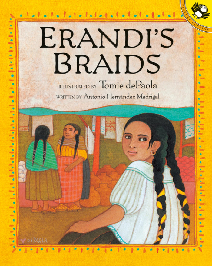 Erandi's Braids (Picture Puffin Books) by Antonio Hernandez Madrigal - Paperback cover