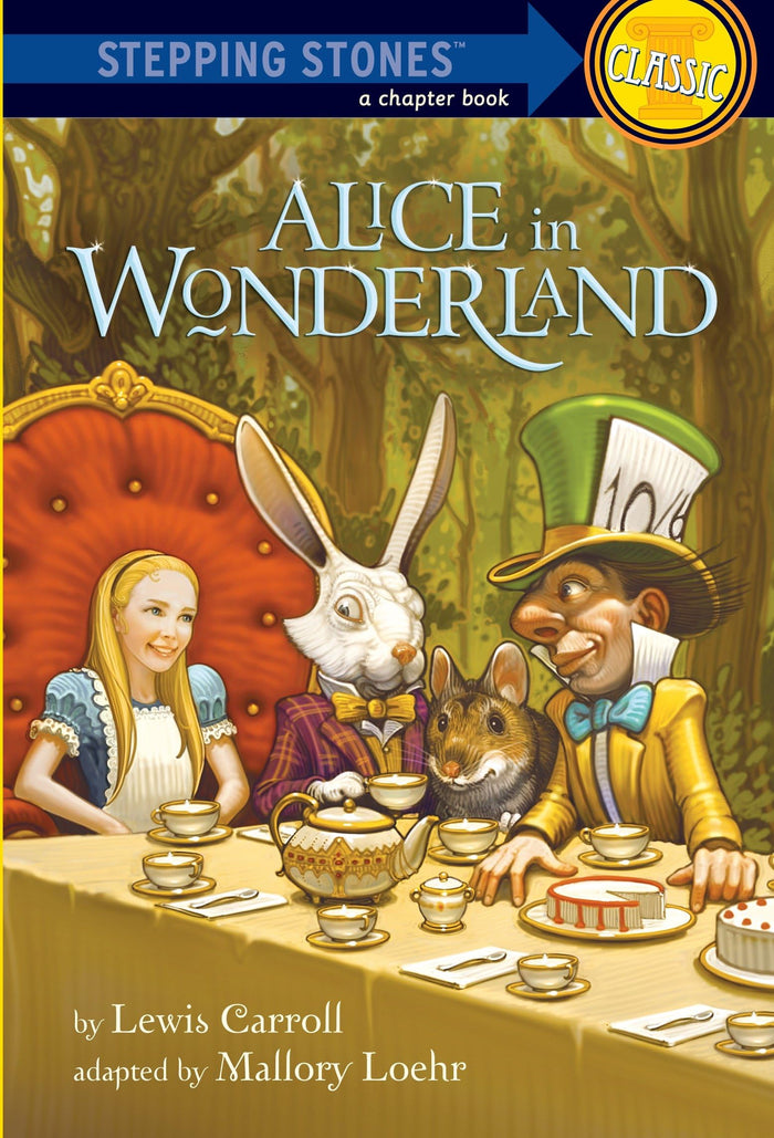 Alice in Wonderland (Stepping Stones: Classic) by Lewis Carroll - Paperback cover