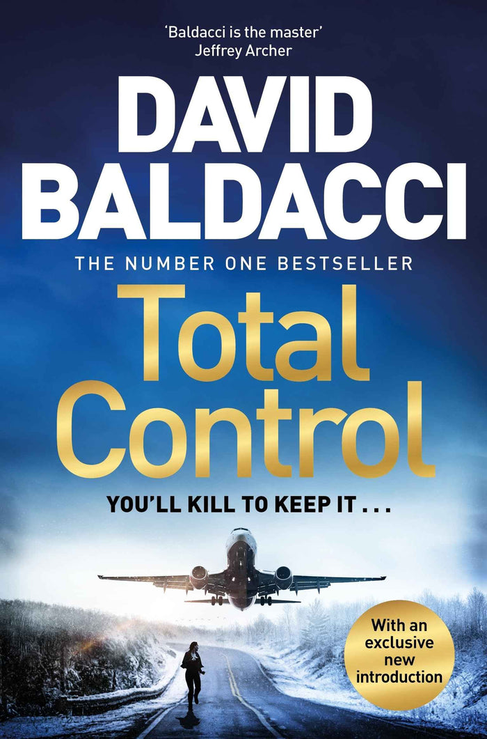 Front cover of the book 'Total control' by David Baldacci.