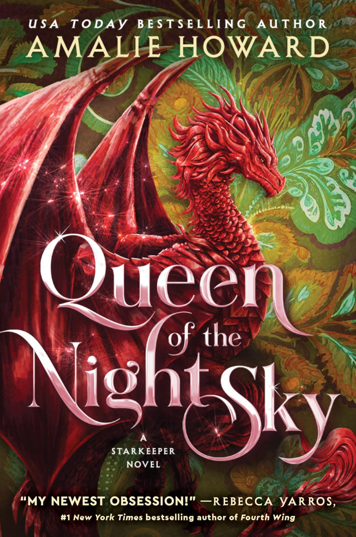 Queen of the Night Sky: A MFM Why-Choose Romantasy of Magic and Destiny (Starkeeper, 2) by Amalie Howard - Paperback cover