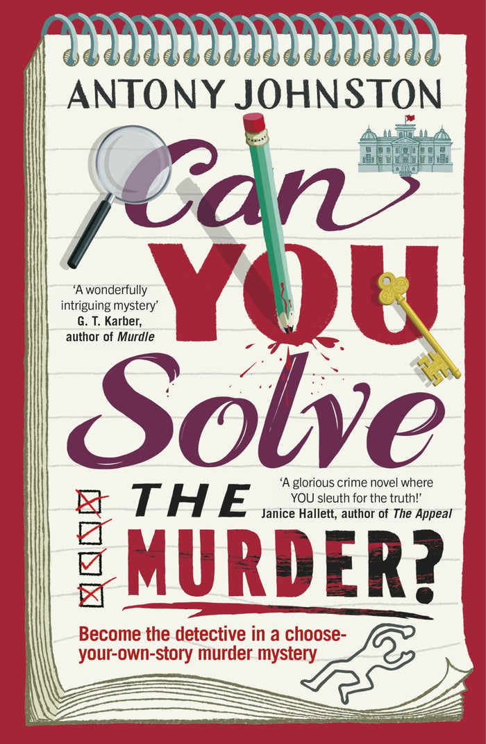 Bantam Can You Solve the Murder?. by Antony Johnston - Paperback cover