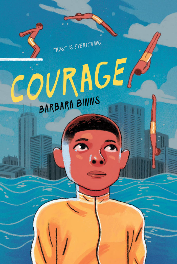 Courage: A Poignant Middle Grade Story of Siblings, Prison, and Family for Kids (Ages 8-12) by Barbara Binns - Paperback cover