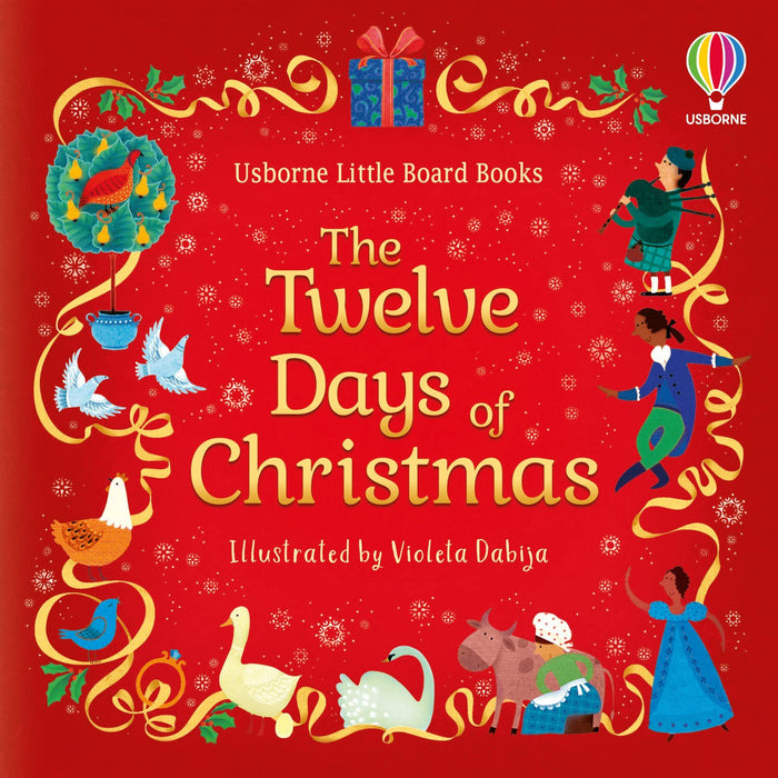 The Twelve Days of Christmas by Usborne - Hardcover cover