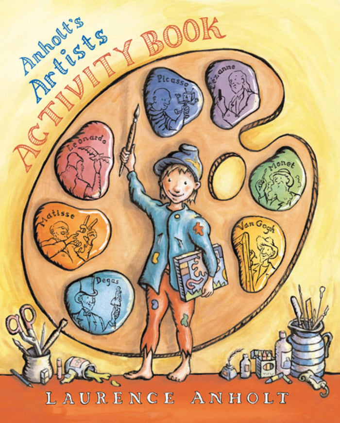 Anholt's Artists Activity Book by Laurence Anholt - Paperback cover
