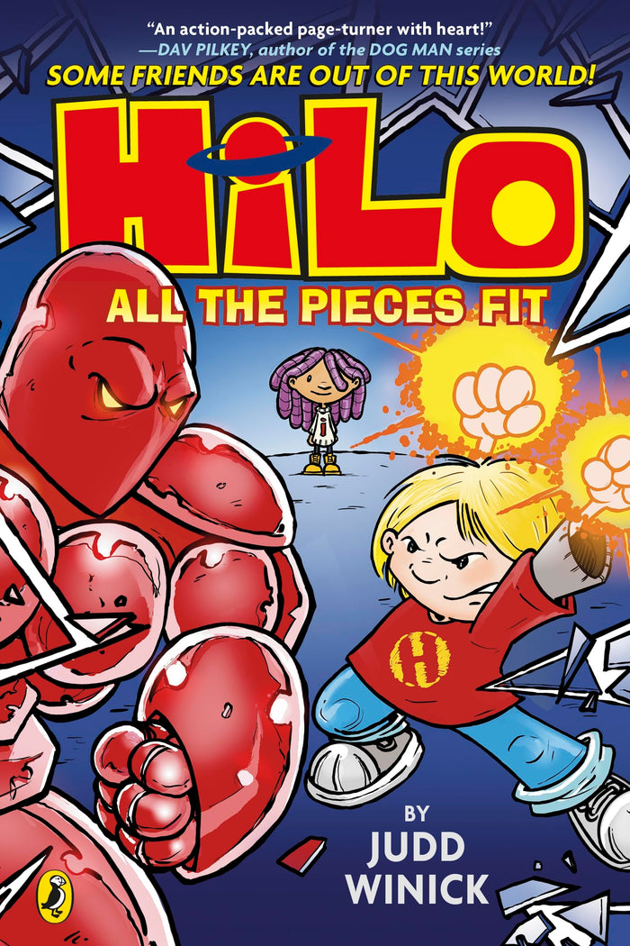 Puffin Hilo All the Pieces Fit. by Judd Winick - Paperback cover