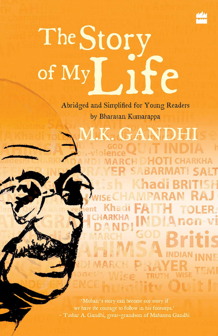 The Story of My Life by Mohandas Gandhi - Paperback cover