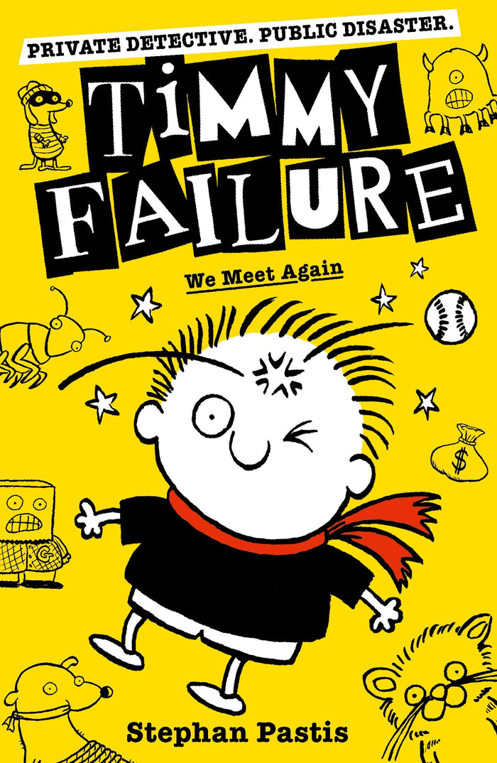 Timmy Failure: We Meet Again by Stephan Pastis - Paperback cover