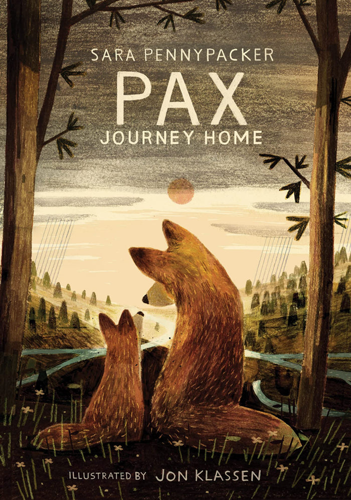 Pax, journey home by Sara Pennypacker - Paperback cover