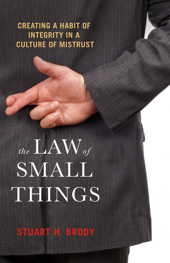 The Law of Small Things by Stuart H Brody - Paperback cover