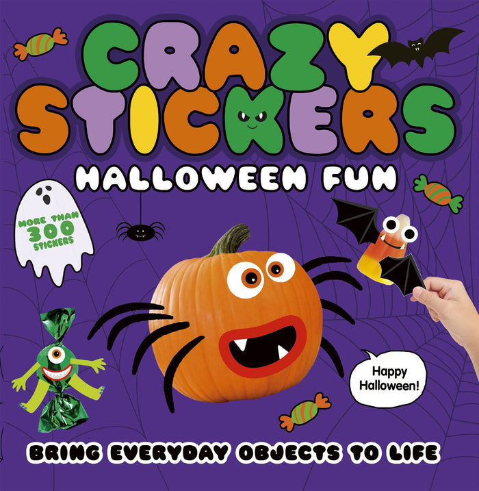 Crazy Stickers: Halloween Fun by Danielle McLean - Paperback cover