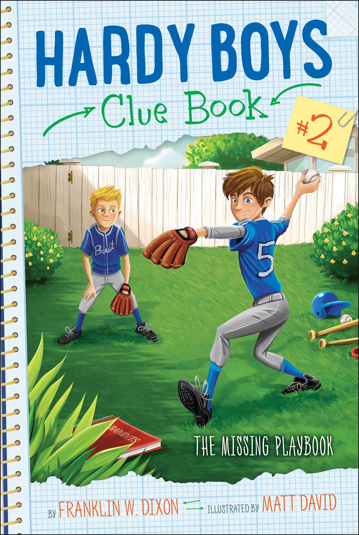 The Missing Playbook (Hardy Boys Clue Book) by Franklin W. Dixon - Paperback cover