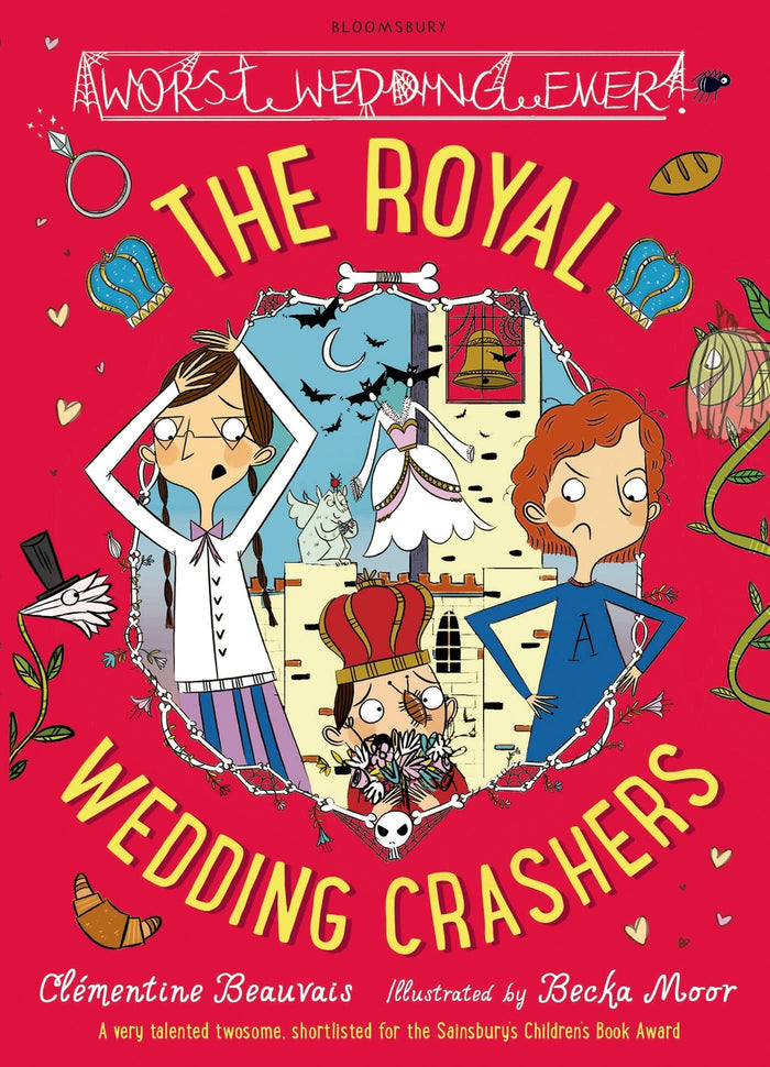 The Royal Wedding Crashers (Royal Babysitters) by Clémentine Beauvais - Paperback cover
