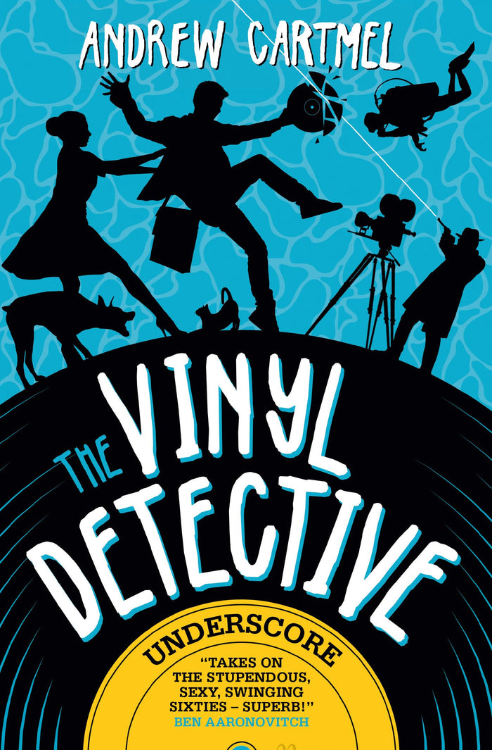 Underscore: The Vinyl Detective by Andrew Cartmel - Paperback cover