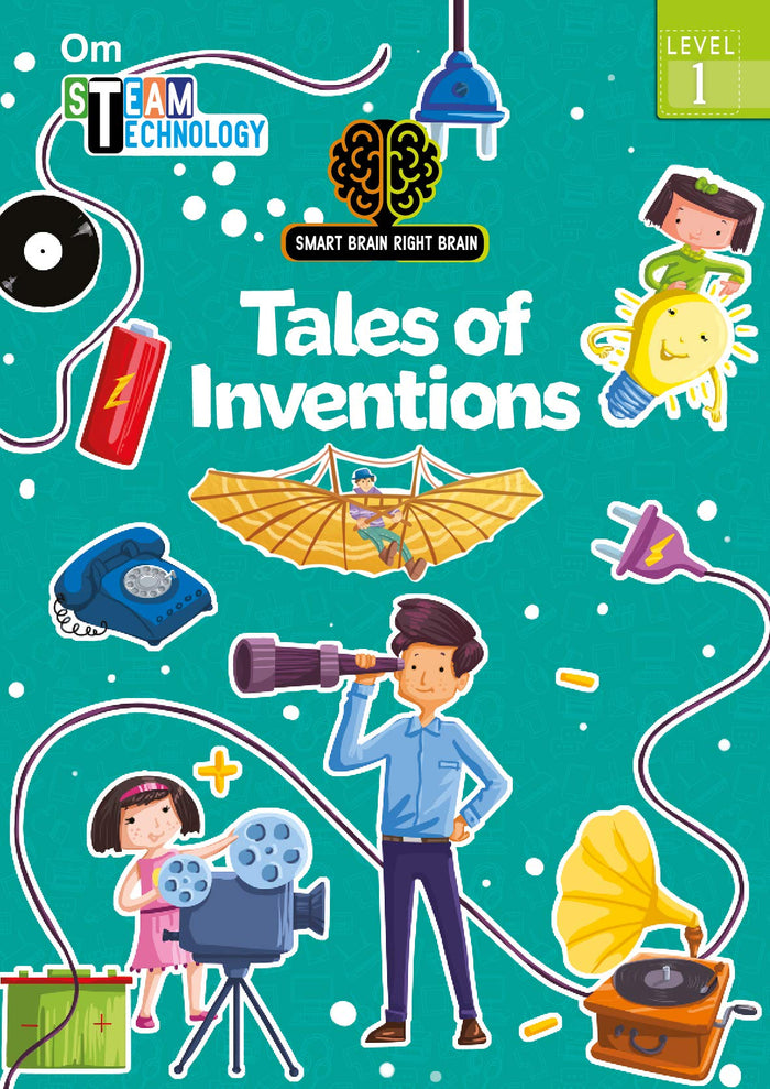 Smart Brain Right Brain: Technology Level 1 Tales of Invention by Om Books Editorial Team - Paperback cover